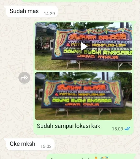 Pengiriman Papan Bunga Panggeldlangu Butuh