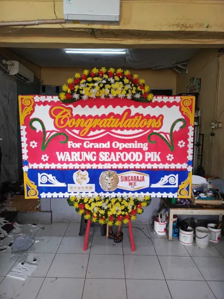 Papan Bunga Ucapan Selamat Panggeldlangu Butuh